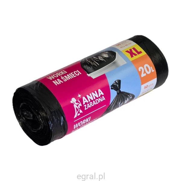 Worki na śmieci Anna zaradna 20 L 5900536365251 egral hurtownia wielobranżowa grudziądz.png