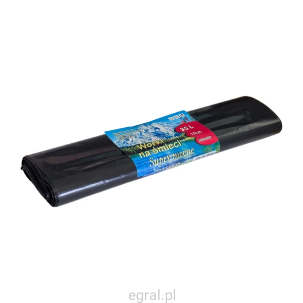 Worki na Śmieci Ekologiczne z Recyklingu Supermocne 35L 5901122350002 egral hurtownia wielobranżowa grudziądz.png